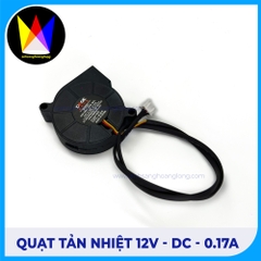 Quạt Tản Nhiệt 12V - DC - 0.17A - DAGE
