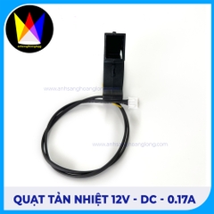 Quạt Tản Nhiệt 12V - DC - 0.17A - DAGE