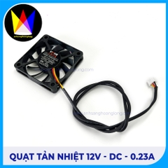Quạt Tản Nhiệt 12V - DC - 0.23A - DAGE