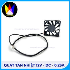 Quạt Tản Nhiệt 12V - DC - 0.23A - DAGE