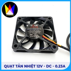 Quạt Tản Nhiệt 12V - DC - 0.23A - DAGE