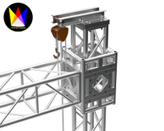 Tay bắt balang 400x400 cho nhà bạt không gian