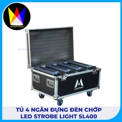 Tủ Bốn Ngăn Đựng Đèn Chớp Led Strobe Light ST400 - M Lighting