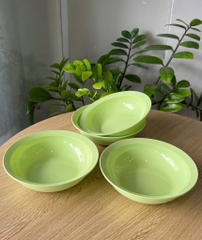 Dĩa/ đĩa Sâu Lòng Everyday Plate Set 4 Tupperware 4 Màu 17.5cm