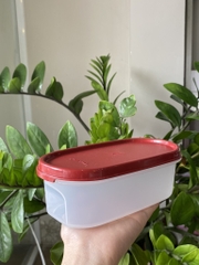 Hộp Tupperware khô 500ml - nắp đỏ