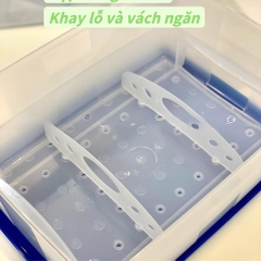 Hộp Tupperware Trữ Đông Có Khay Lót Đáy 5.7L - NEW TUPPERWARE Chính Hãng