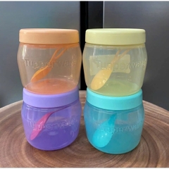 Bộ 4 Bình Jar 325ml Tupperware- Tuppẻware Trung Chính Hãng