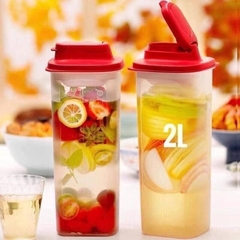 Bình Nước Tupperware Tasty 2L - Kèm Nắp Chặn Lọc - Tupperware Trung Chính Hãng