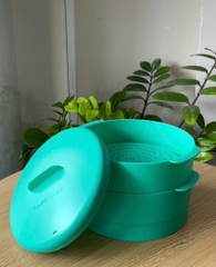 TupMalay - Xửng hấp Tupperware 2 Tầng Steam It - xanh