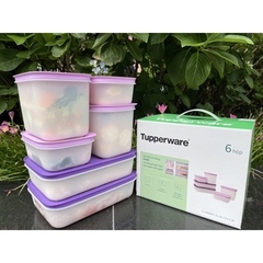 Bộ Hộp Tupperware Trữ Đông Violet (6 Hộp)