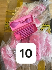 Bộ Muỗng Nĩa Tupperware Portable Chopstick Tropical