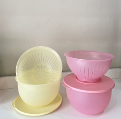 Set rổ tô 2 trong 1 Tupperware 4lit