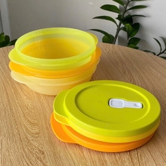 Bộ 3 Hộp Quay Lò Vi Vóng Có Nút Thở 390ml+600ml+800ml - Tupperware Malaysia Chất Lượng