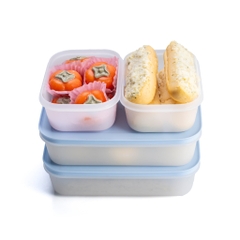 Bộ 4 Hộp Trữ Đông Tupperware Gen II 450ml & 1L Đông Dẻo Cao Cấp