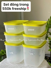 Tuptrung - Hộp đông thân trong bông tuyết 1.1L (01 hộp) - nắp cốm