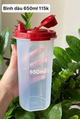 Bình dầu 650ml - nắp đỏ