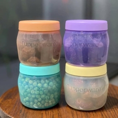 Bộ 4 Bình Tupperware Universal Jar 325ml - Tupperware Trung Chính Hãng