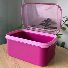 Hộp Tupperware Trữ Mát Ezy Rectangular Keeper 6.5L - Nắp Liền - Tupperware Malaysia Chính Hãng
