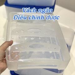 Hộp Tupperware Trữ Đông Có Khay Lót Đáy 5.7L - NEW TUPPERWARE Chính Hãng