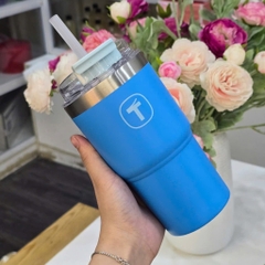 Tuptrung - Ly Giữ Nhiệt Tupperware Big T Có Ống Hút 660ml / 1.1L