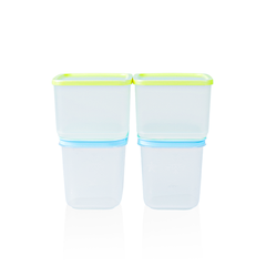 Bộ 4 Hộp Trữ Đông Và Trữ Mát Tupperware Starter Set II