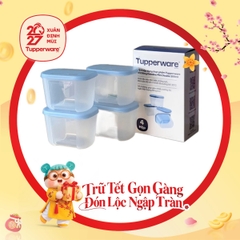 Bộ 4 Hộp Trữ Đông Tupperware Gen I Mini 300ml