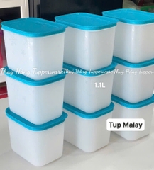 Hộp Tupperware Trữ Đông Dẻo Cao Cấp Chill Freez Medium High 1.1L- Tupperware Malaysia Chính Hãng