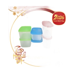 Bộ 6 Hộp Trữ Đông, Khô, Mát Tupperware 650ml, 800ml, 1.1L