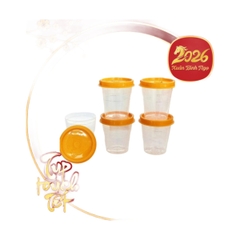 Bộ 5 Hộp Bảo Quản Thực Phẩm Tupperware Midget