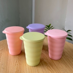 Cốc Tupperware Expression Tumbler  500ml - Có Nắp 4 Màu  - Tupperware Malaysia Chính Hãng