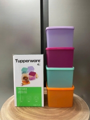 Bộ 4 HộpTupperware Trữ Mát 840ml -  Màu 2025 - Tupperware Trung Chính Hãng