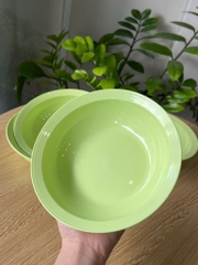 Dĩa/ đĩa Sâu Lòng Everyday Plate Set 4 Tupperware 4 Màu 17.5cm