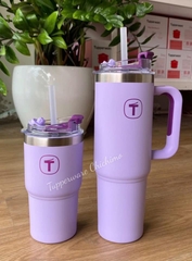 Ly giữ nhiệt 660ml - màu tím