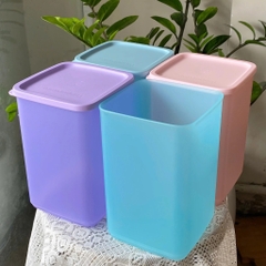 Combo Tuptrung Hộp Mát 2.2L Vuông Cao Tall Square Round (4 Màu 4 Hộp)