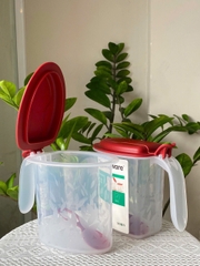 Tuptrung - Hộp Gia Vị Có Muỗng Nắp Bật 500ml Tupperware Salt N Spice (01 Hộp)