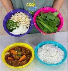 Dĩa/ đĩa Sâu Lòng Everyday Plate Set 4 Tupperware 4 Màu 17.5cm