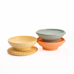 Hộp Đựng Thực Phẩm Tupperware Trữ Khô Và Mát Heritage Bowl 400ml - New Tupperware