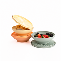 Hộp Đựng Thực Phẩm Tupperware Trữ Khô Và Mát Heritage Bowl 400ml - New Tupperware