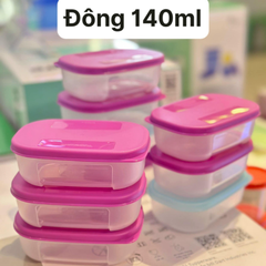 Combo 10 Hộp Trữ Đông Tupperware Junior Freezermate 140ml (10 Hộp)