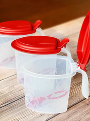 Tuptrung - Hộp Gia Vị Có Muỗng Nắp Bật 500ml Tupperware Salt N Spice (01 Hộp)