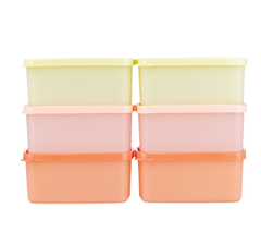 Bộ 6 Hộp Trữ Mát 400ml - Tupperware Trung Chính Hãng