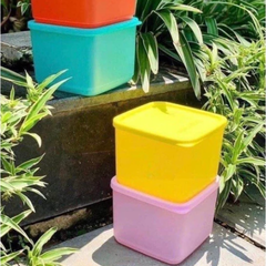 Bộ Hộp BQTP Tupperware Medium Square Round 4 Hộp 1L
