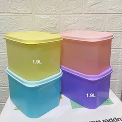 Bộ 4 Hộp Tupperware Trữ Mát Colorful 1.9L - Pastel - Tupperware Trung Chính Hãng