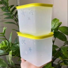 Hộp Tupperware Đông dẻo 1.1 lít - nắp xanh mới