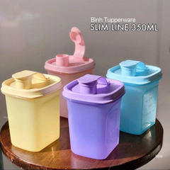 Bộ3 Bình Tupperware Slim 350ml - Tupperware Trung Chính Hãng