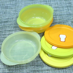 Bộ 3 Hộp Quay Lò Vi Vóng Có Nút Thở 390ml+600ml+800ml - Tupperware Malaysia Chất Lượng