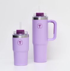 Tuptrung - Ly Giữ Nhiệt Tupperware Big T Có Ống Hút 660ml / 1.1L
