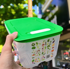 Combo Trọn Bộ Hộp Trữ Mát Tupperware Có Nút Hô Hấp VENTSMART 6 – Nhãn APAC