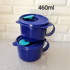 Tuptrung - Hộp đựng LVS có nút thở dạng cốc, có quai - Tupperware Crystal Wave Mug 460ml