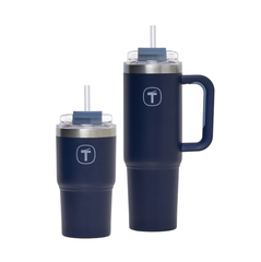 Tuptrung - Ly Giữ Nhiệt Tupperware Big T Có Ống Hút 660ml / 1.1L